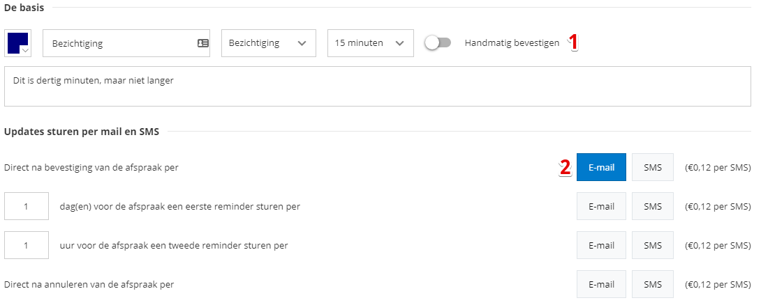 Voorbeeld brief afspraak bevestiging