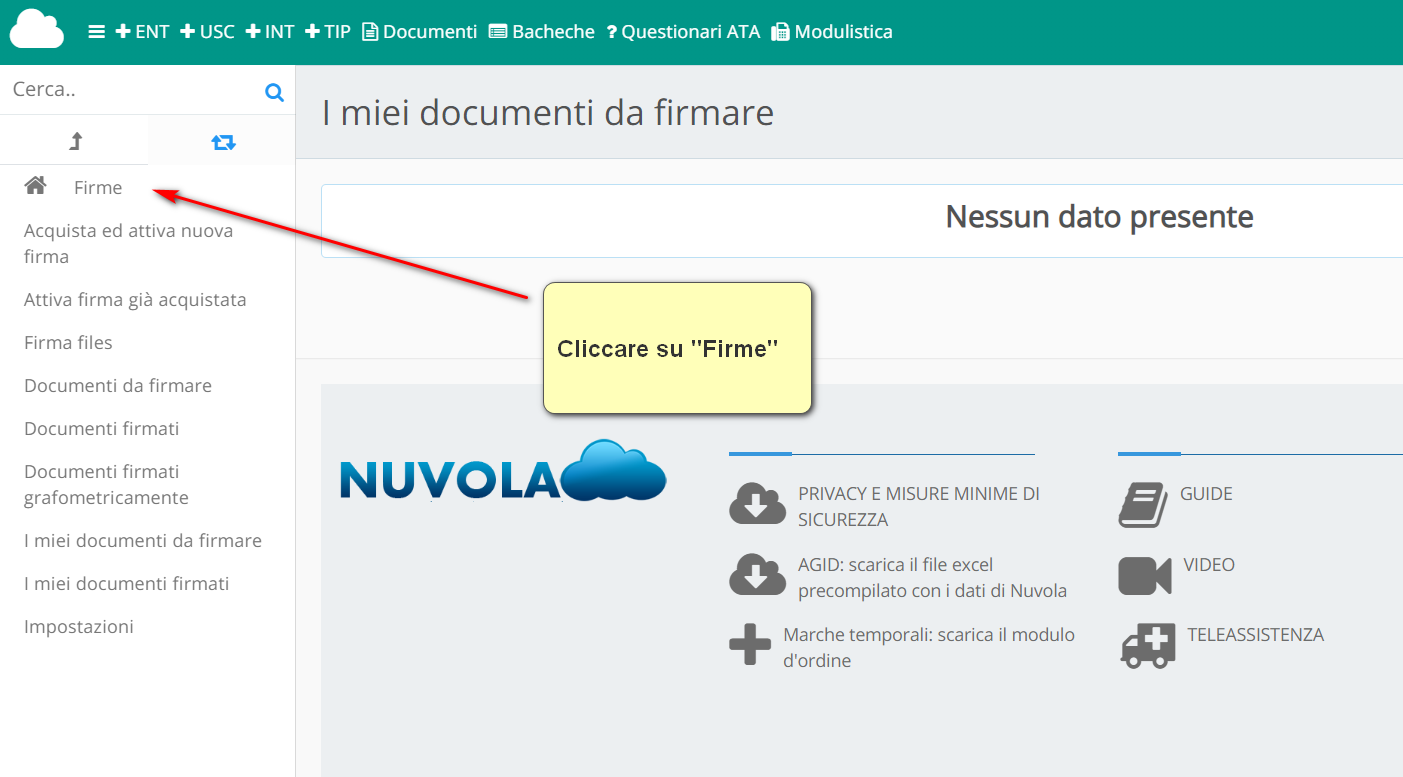 Nuvola Login