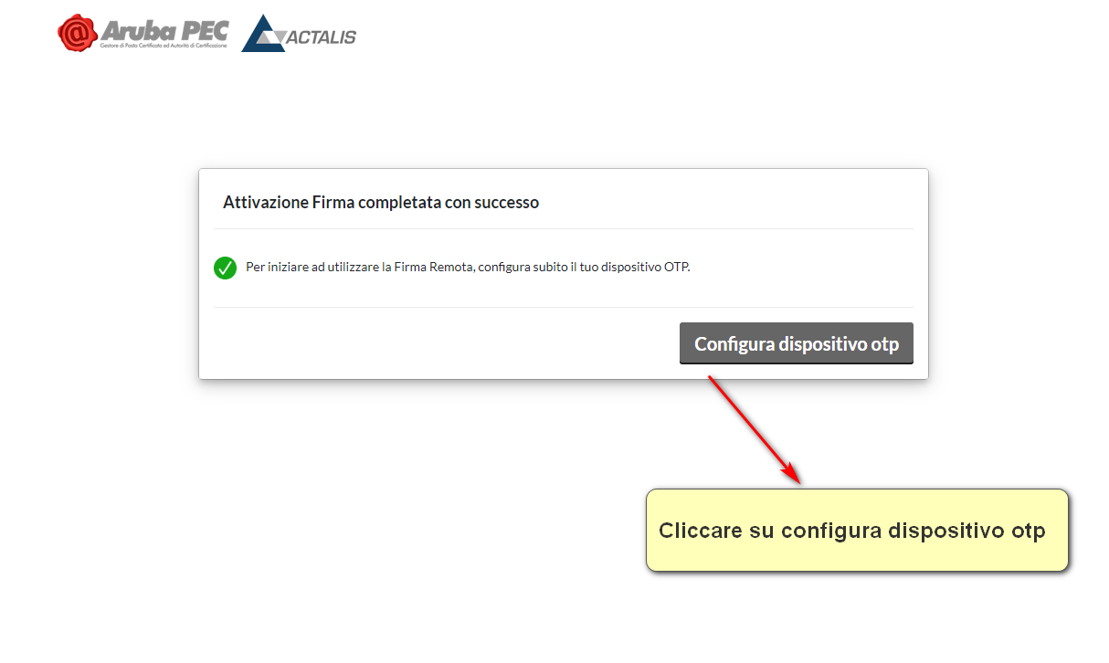 Firma digitale remota aruba