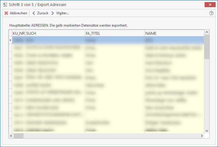 Eine Kundenliste In Z B Excel Exportieren Mit Topkontor Handwerk