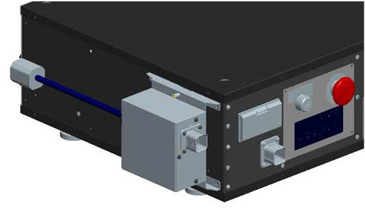 Figure of the diagram to attach the unit