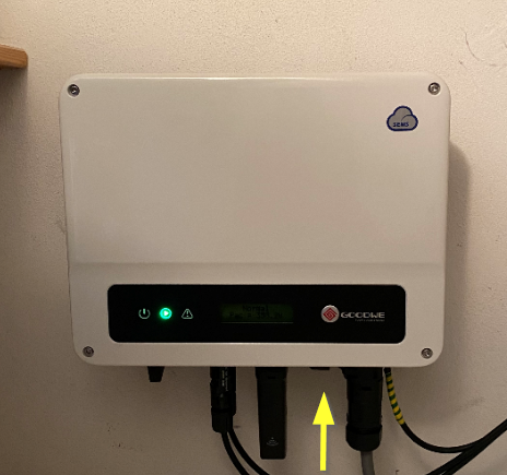 Selectiekader Langwerpig stijl XS 'waiting'-status Remote Shutdown connector