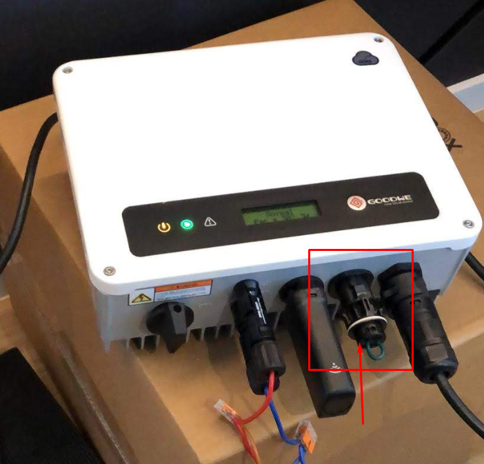 Selectiekader Langwerpig stijl XS 'waiting'-status Remote Shutdown connector