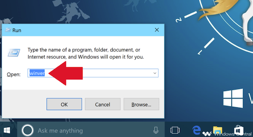 How to find the operating system version on Windows devices