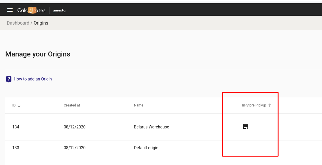 How to set up inStore Pickup Calcurates for Magento