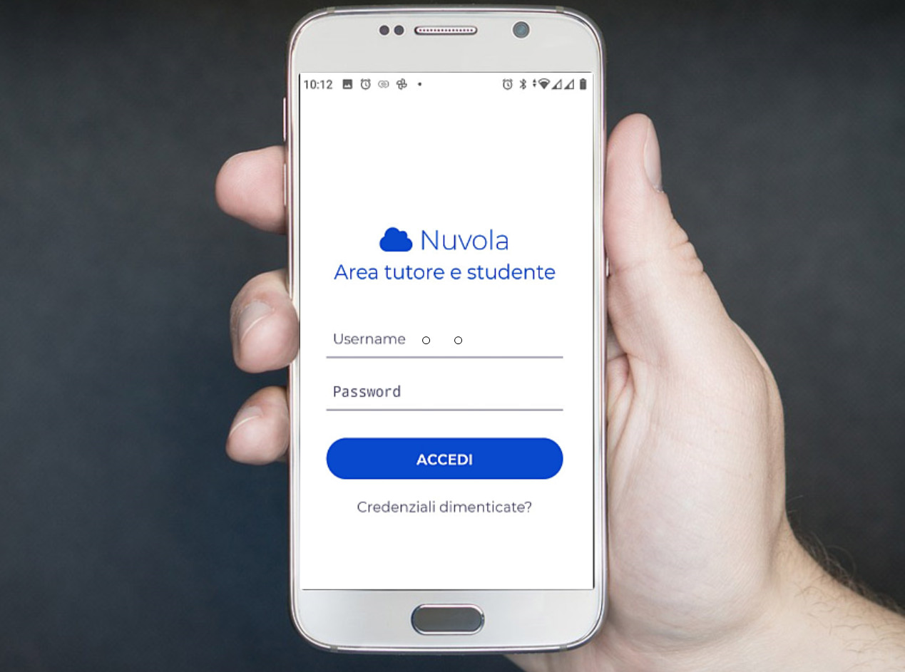 Scaricare l'App tutore studente Nuvola