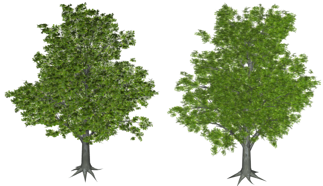 bomen van andere partijen