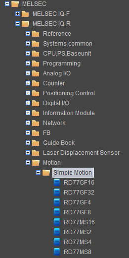 Additional documents for iQ-R Simple Motion module