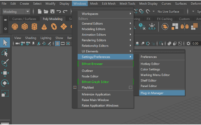 maya-open-plugin-manager