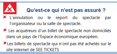 Demande de Remboursement MyTicket - Remboursement billets concert