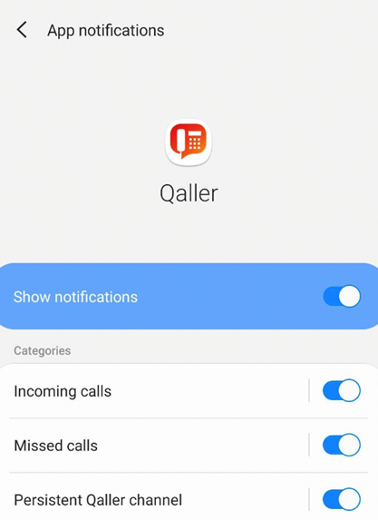 Qaller App - installation on Android