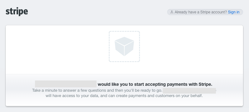 Stripe payment method