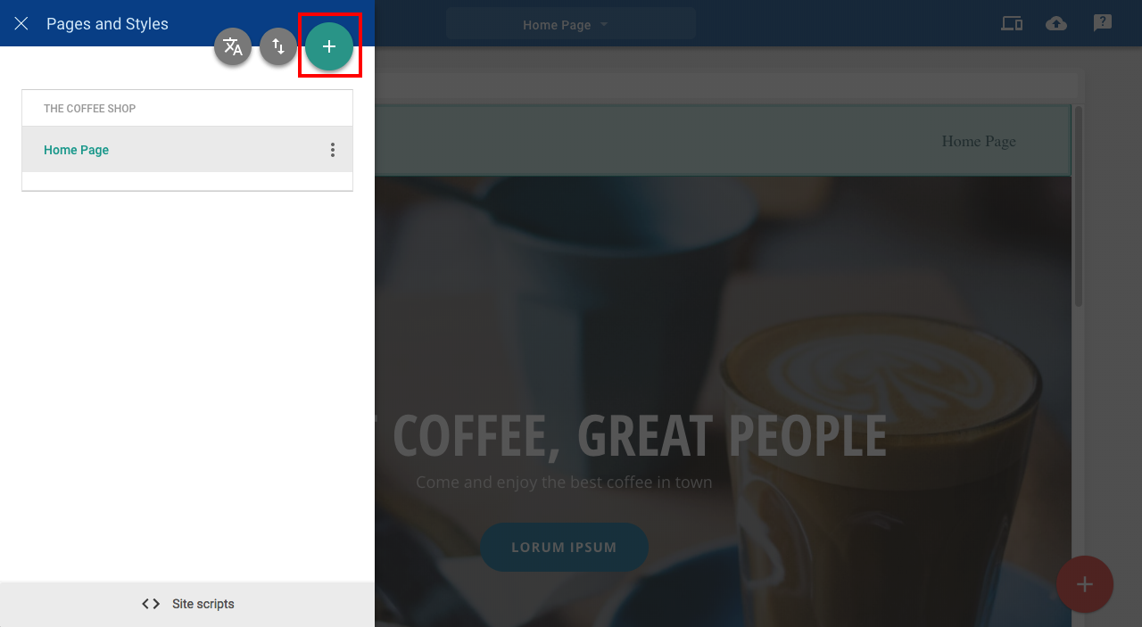 Add page