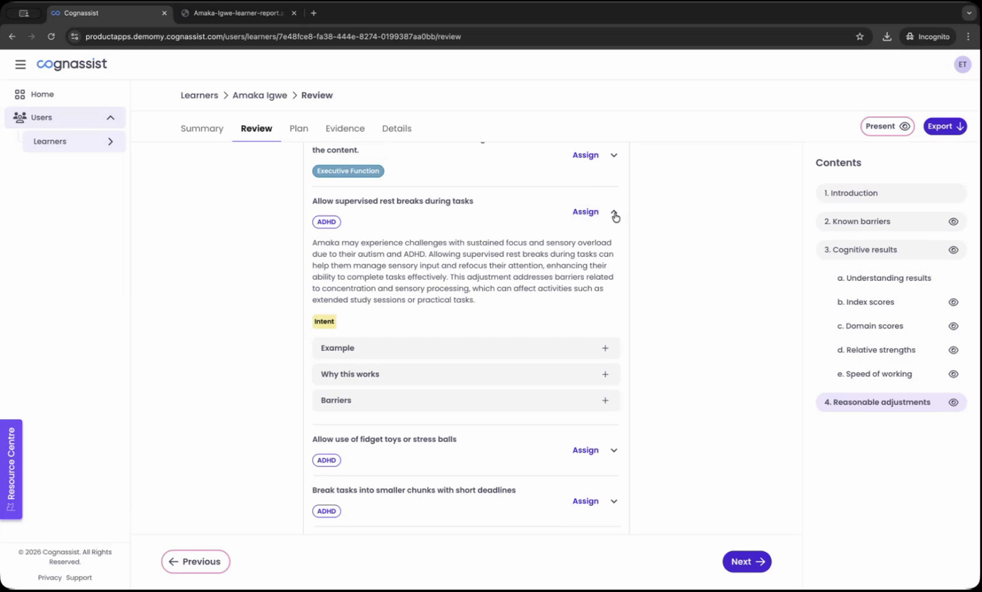 Detailed adjustment strategies with examples and explanations