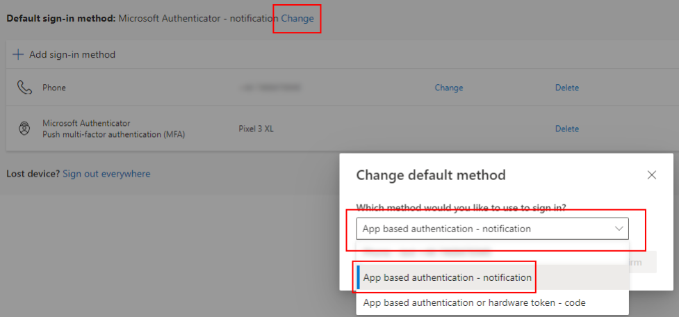 Setting up Microsoft Authenticator App