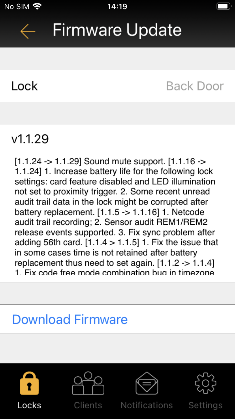 Firmware Update