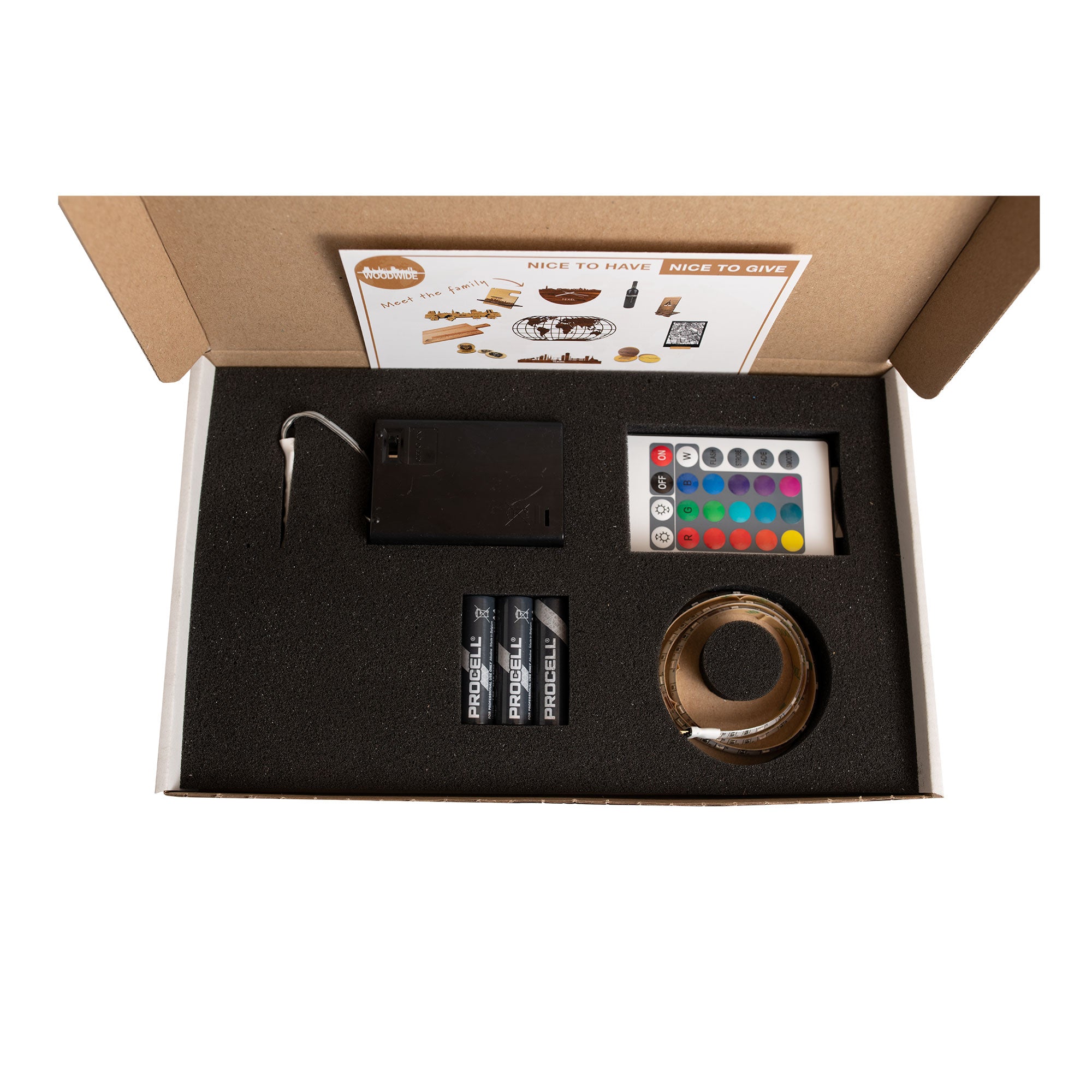 LED pakket van WoodWideCities