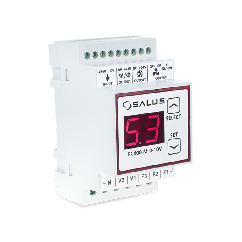 SALUS HTRP-RF(50) Programmierbarer Raumthermostat, Batteriebetrieb