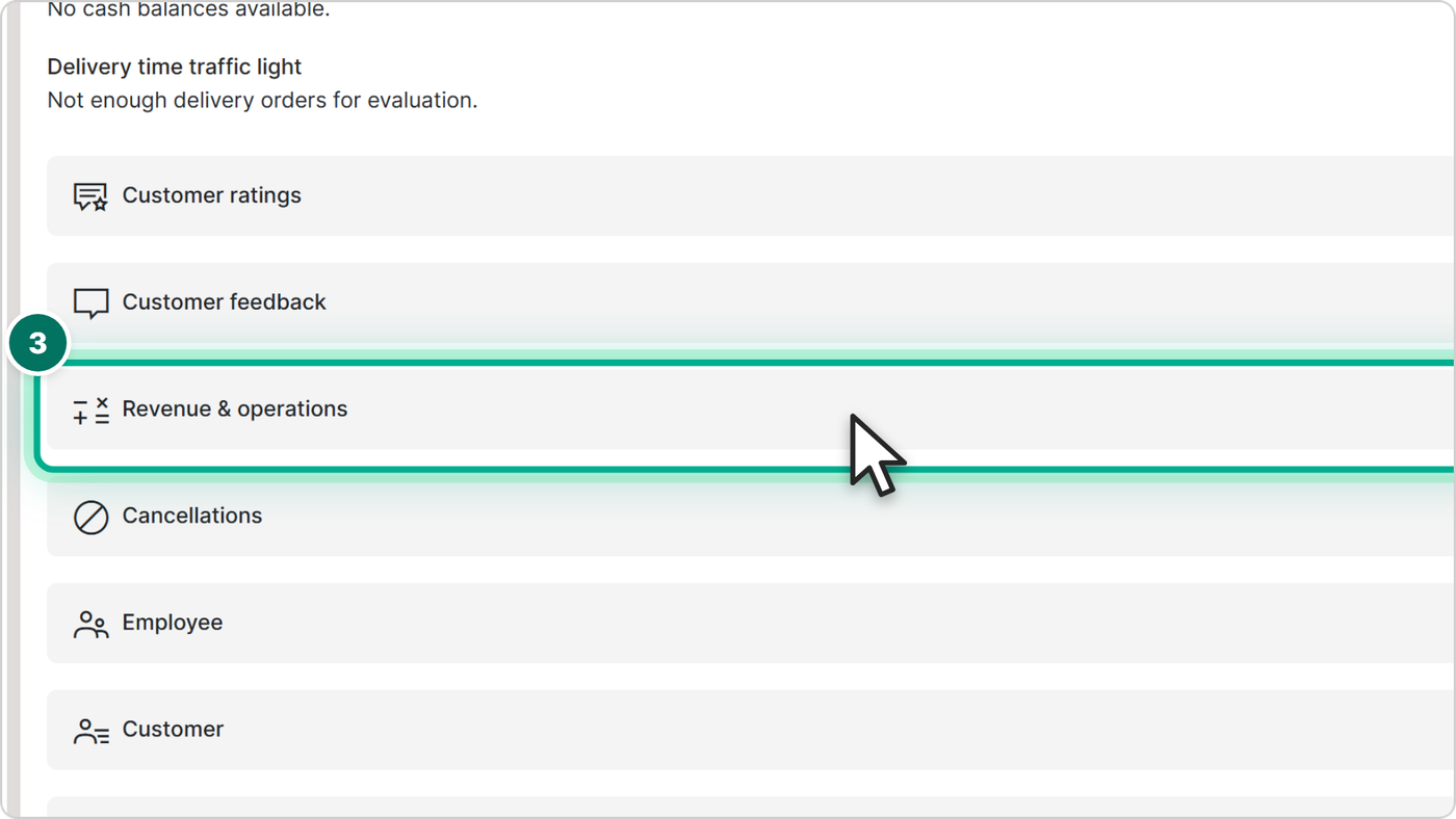Open the Revenue & operations section.